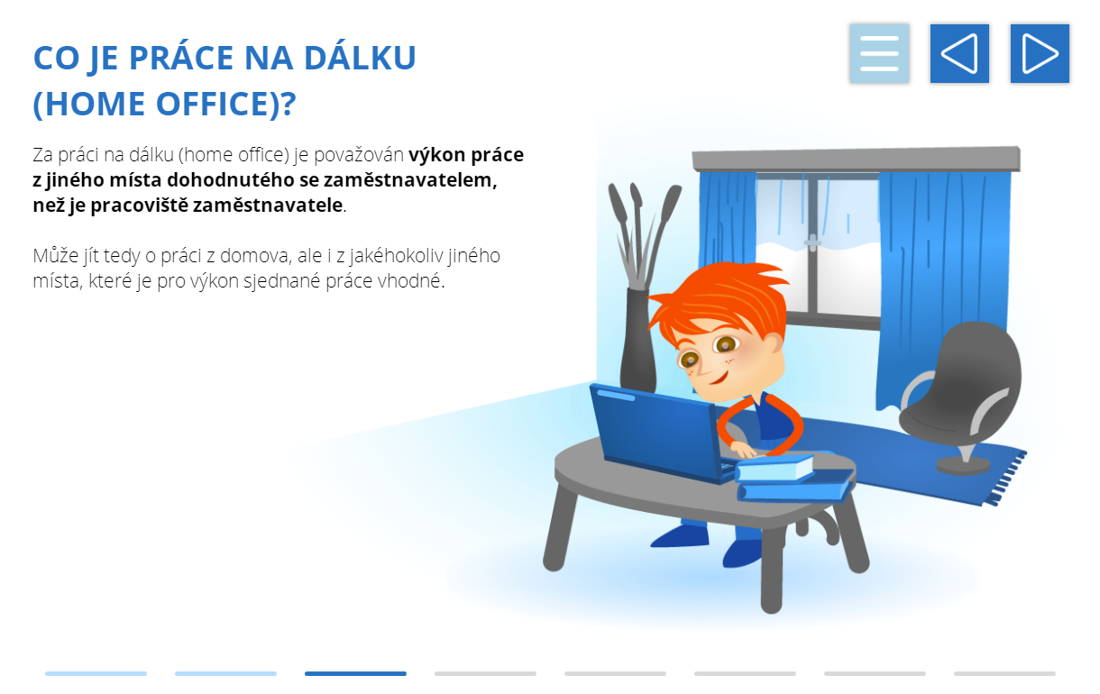 BOZP při výkonu práce na dálku (Home office)